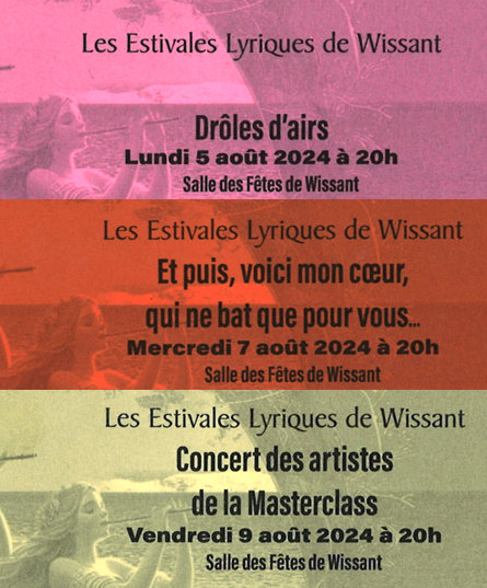 Billet concert estivales lyriques