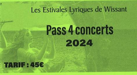 PASS 4 concerts Estivales Lyriques
